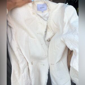 Women's Elegant Cream Blazer